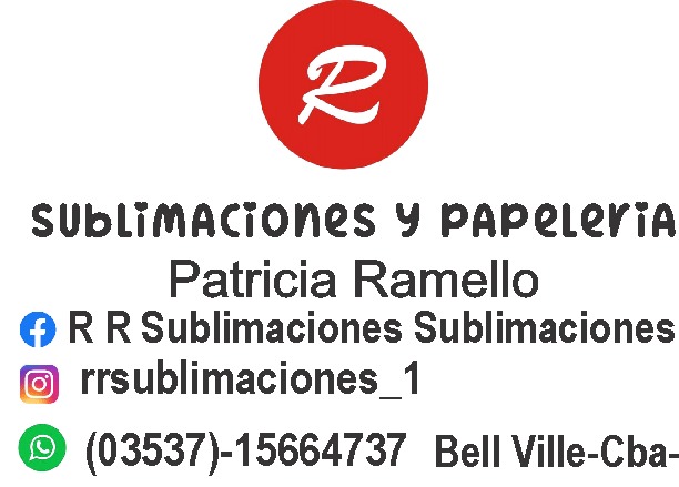 RR SUBLIMACIONES DE PATRICIA RAMELLO